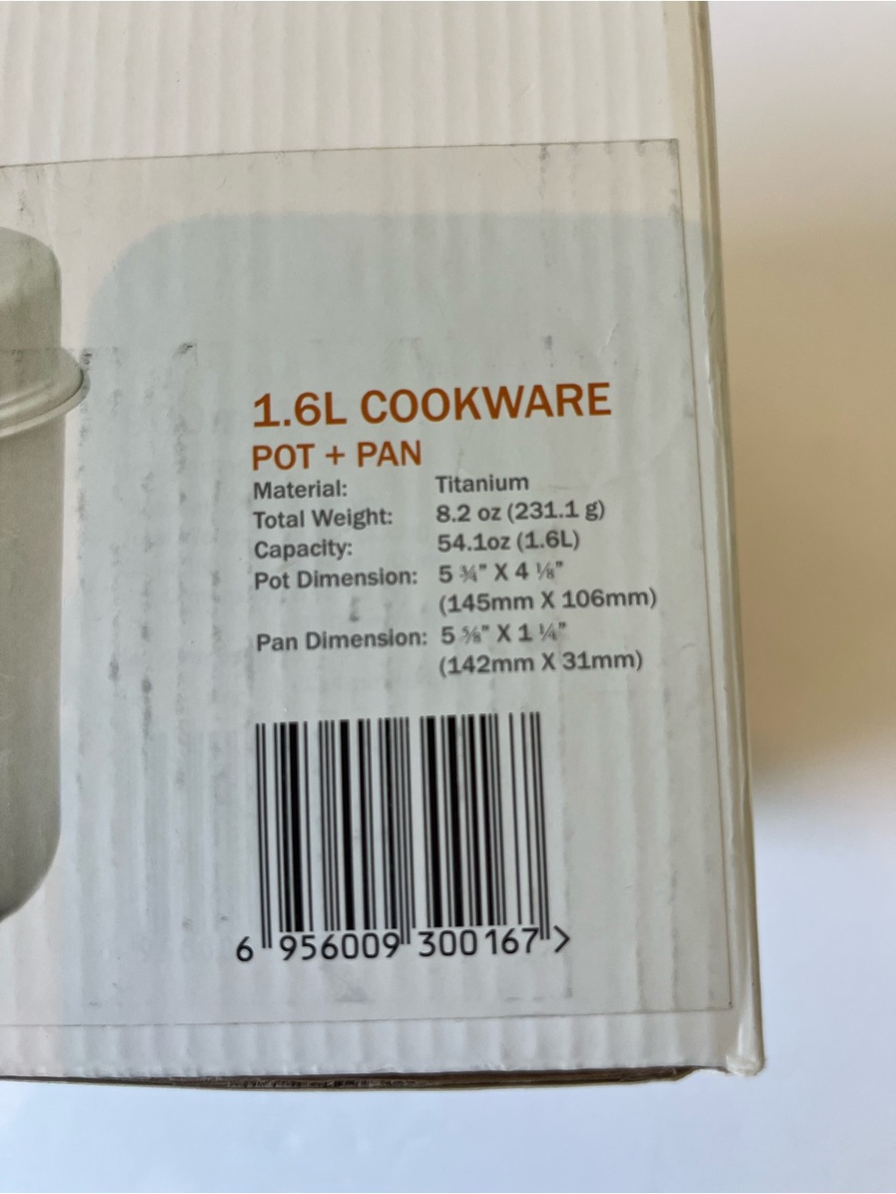 NEW TOAKS TITANIUM 1600ml POT W/ PAN & MESH STORAGE BAG-CAMPING/BACKPACKING-NIB - Picture 4 of 10
